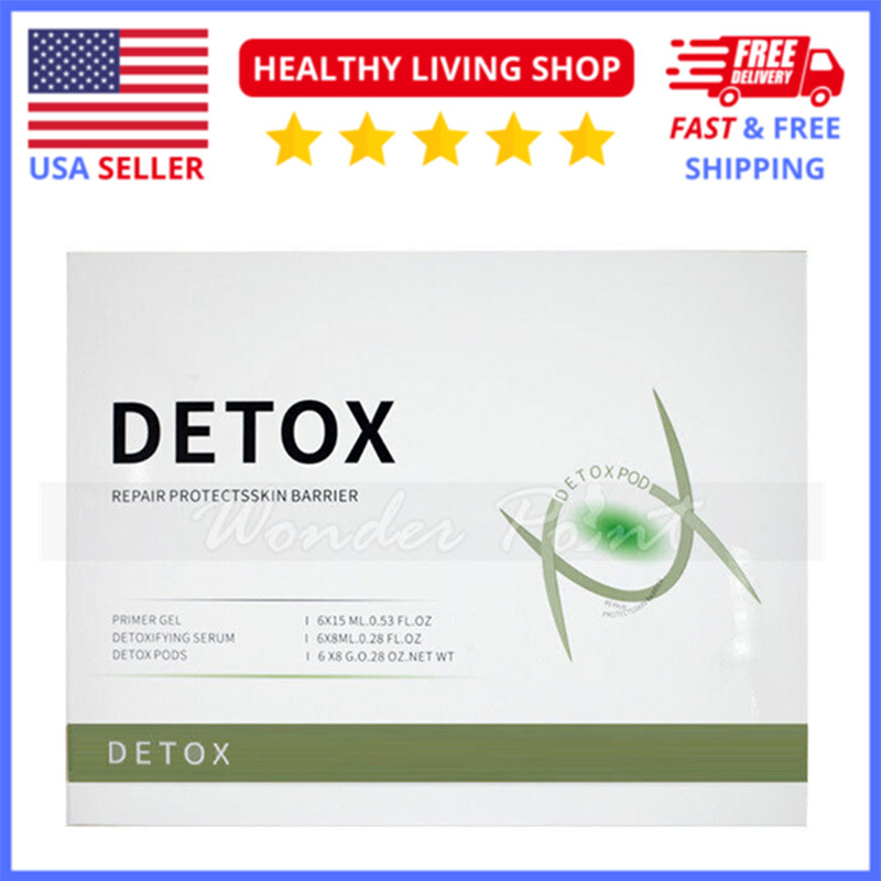 DETOX Oxygen Facial Pods,Bubble Machine, Pods,Facial Capsule US STOCK