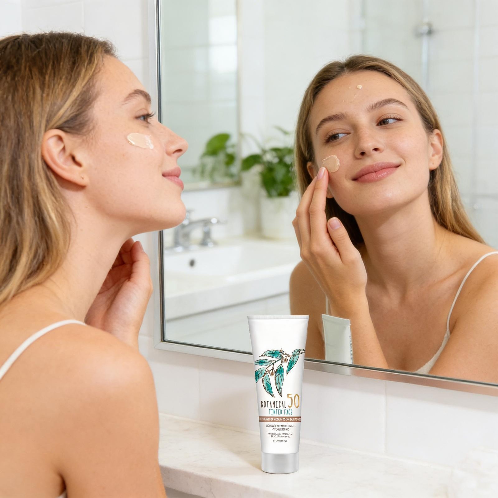 Botanical Tinted Face Sunscreen Lotion SPF 50 – 85ml