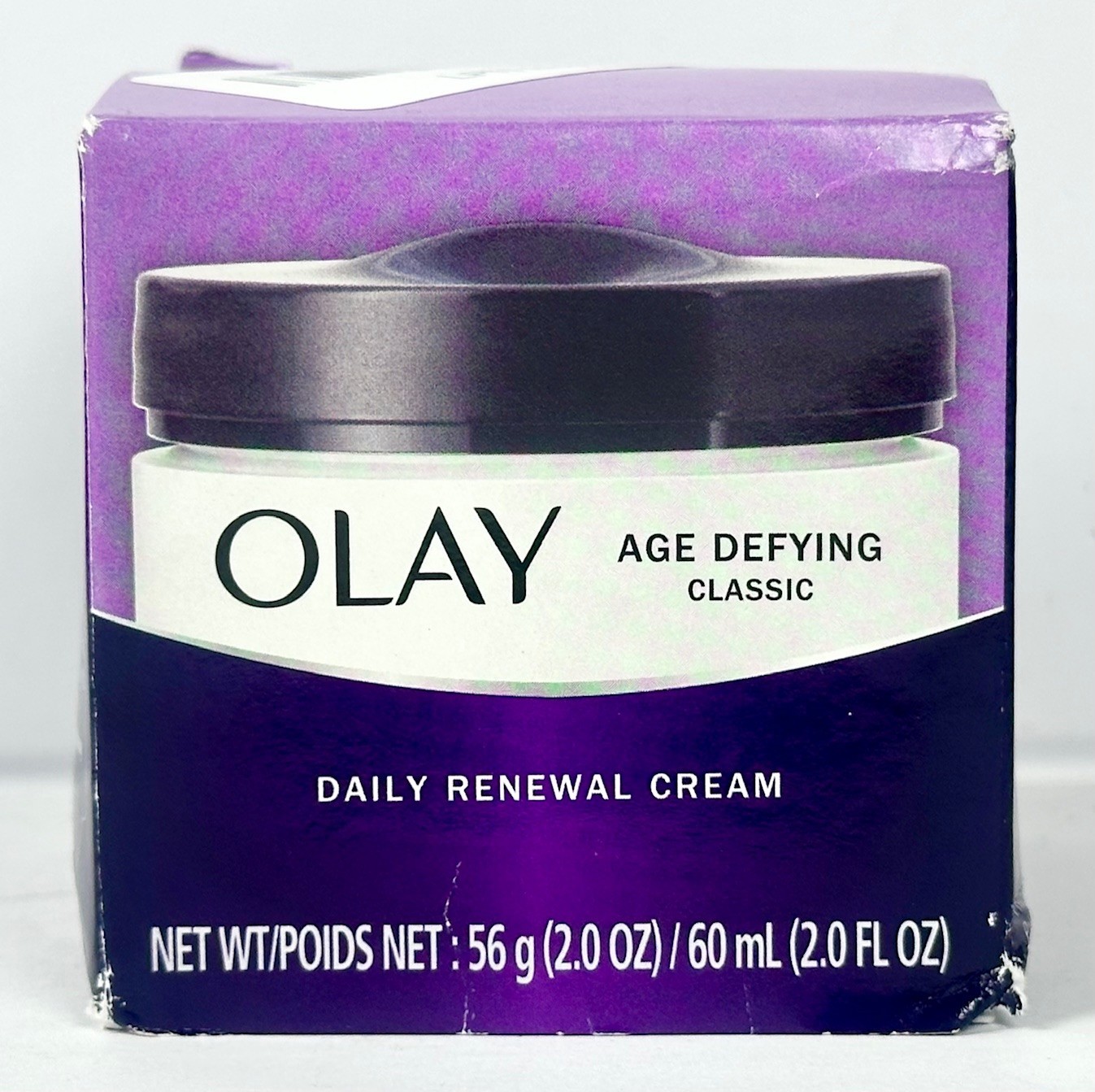 Olay Age Defying Classic Daily Renewal Cream Face Moisturizer 2 oz