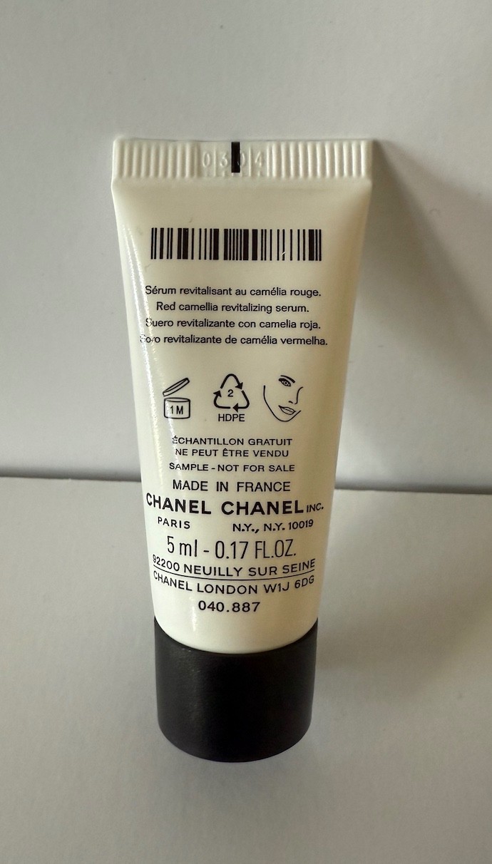 Chanel No 1 de Chanel Creme Riche Revitalisante 0.17oz/5ml- Deluxe Sample – NWOB