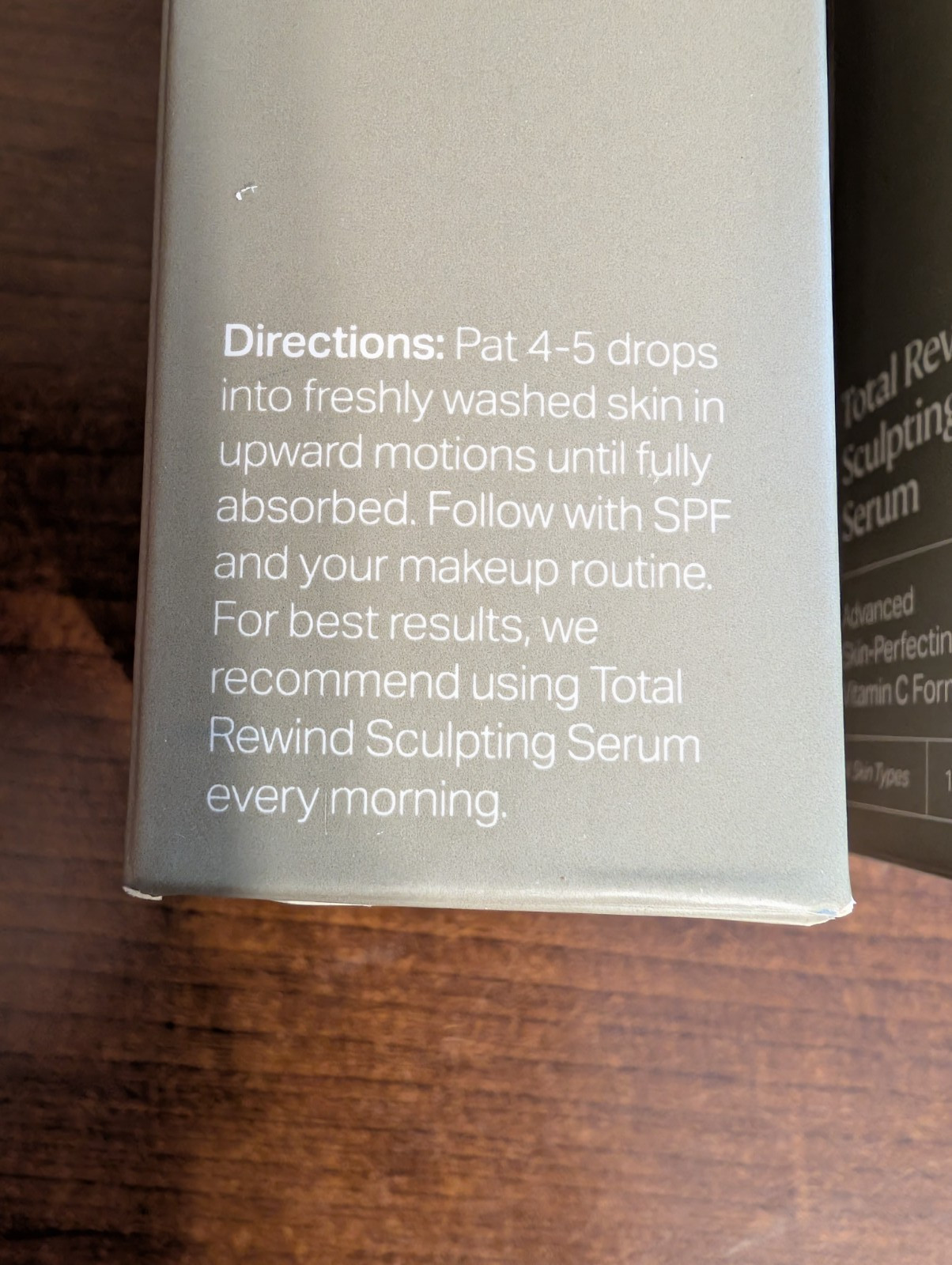 Lot of 2 NIB Factory Sealed HydroNova Total Rewind Sculpting Serum 1fl Oz/30ml