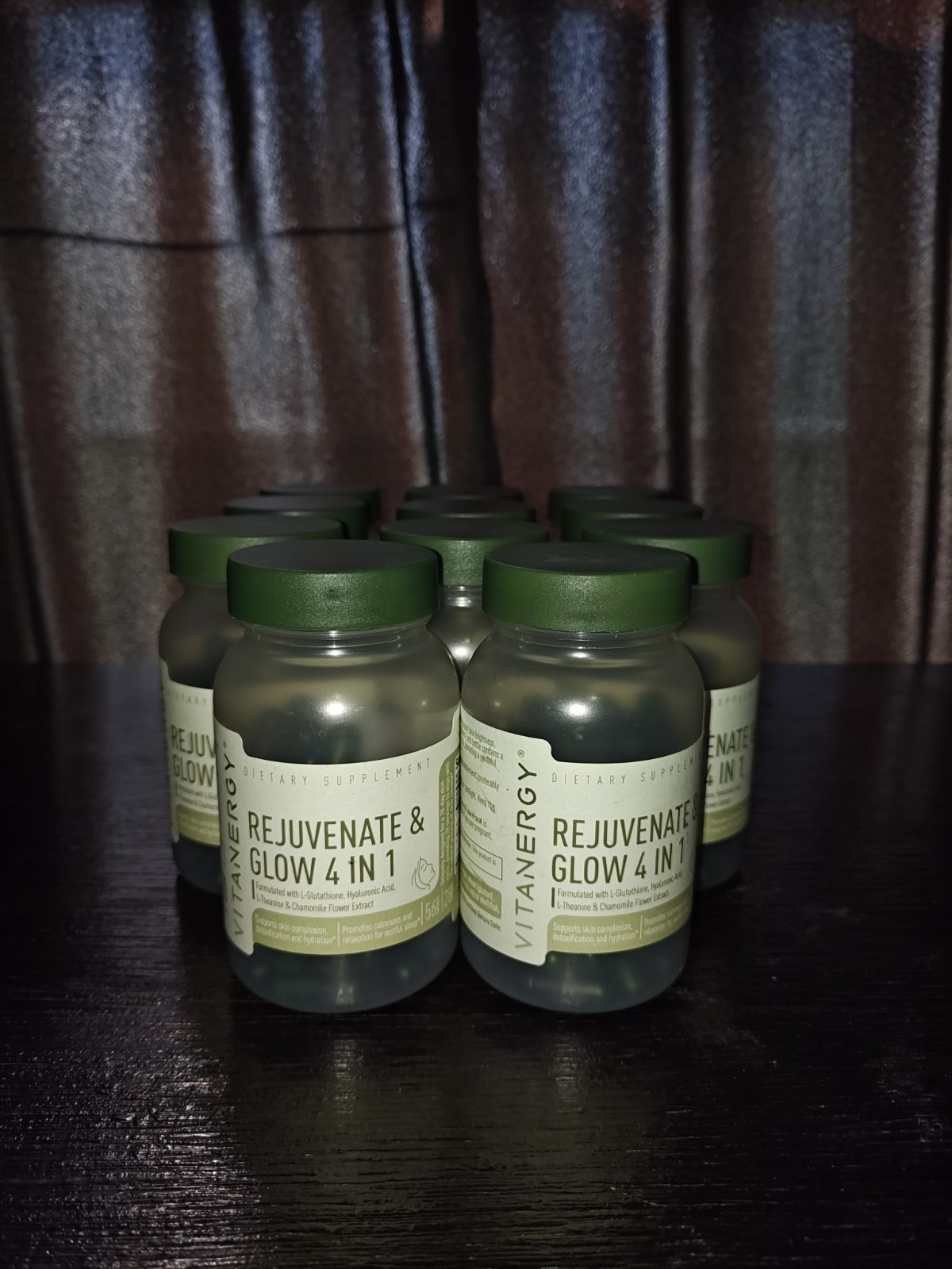 Vitanergy Rejuvenate & Glow – Skin Glow Supplement – 4-in-1 Nighttime Support