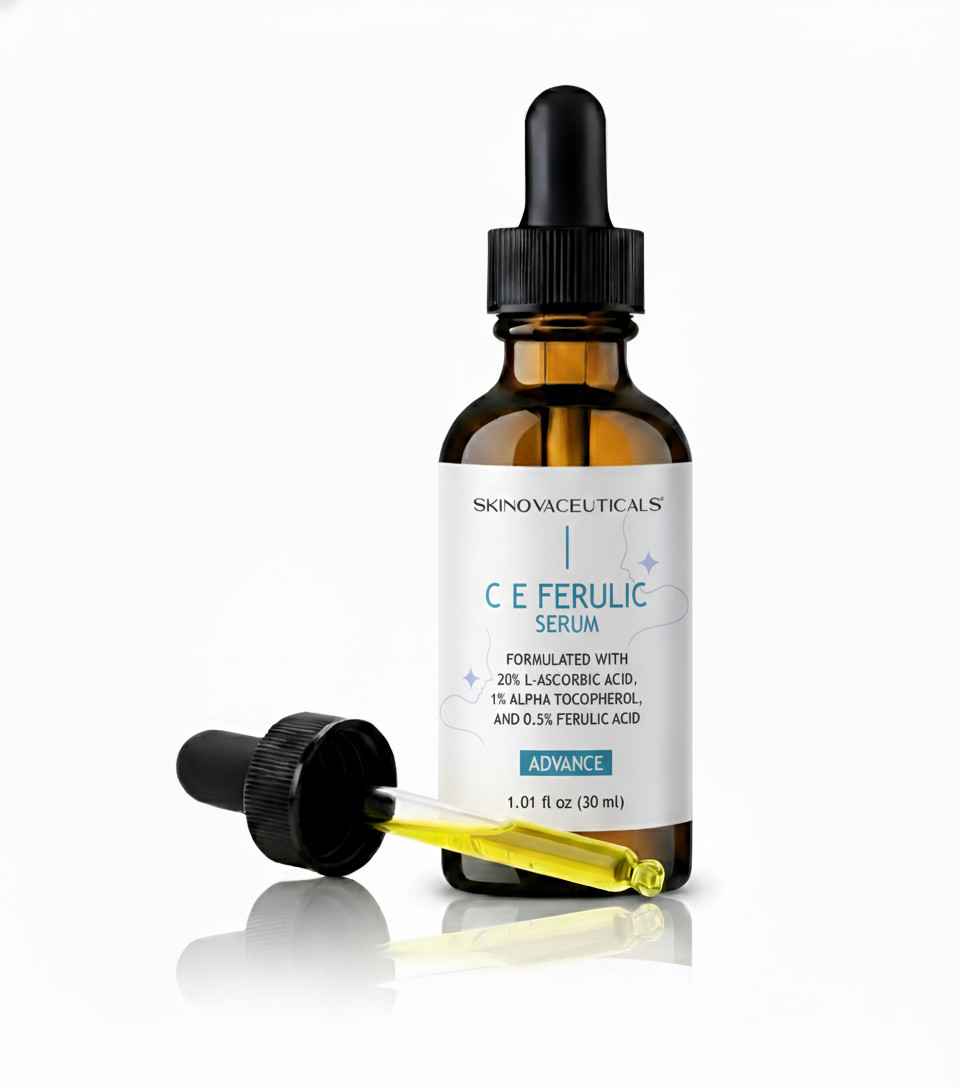SkinovaCeuticals C E Ferulic with 20% L-Ascorbic Acid – Vitamin C Serum for Anti