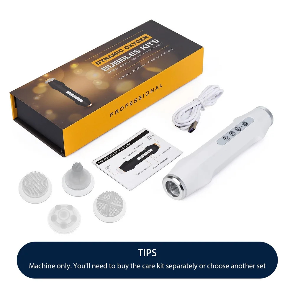 Oxygen Bubble Pen CO2 Portable Facial Machine Skin Care SPA Beauty Device