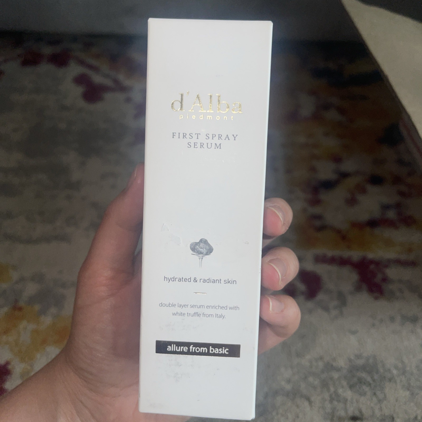 New d’Alba Piedmont White Truffle First Spray Serum, 3.38 fl oz