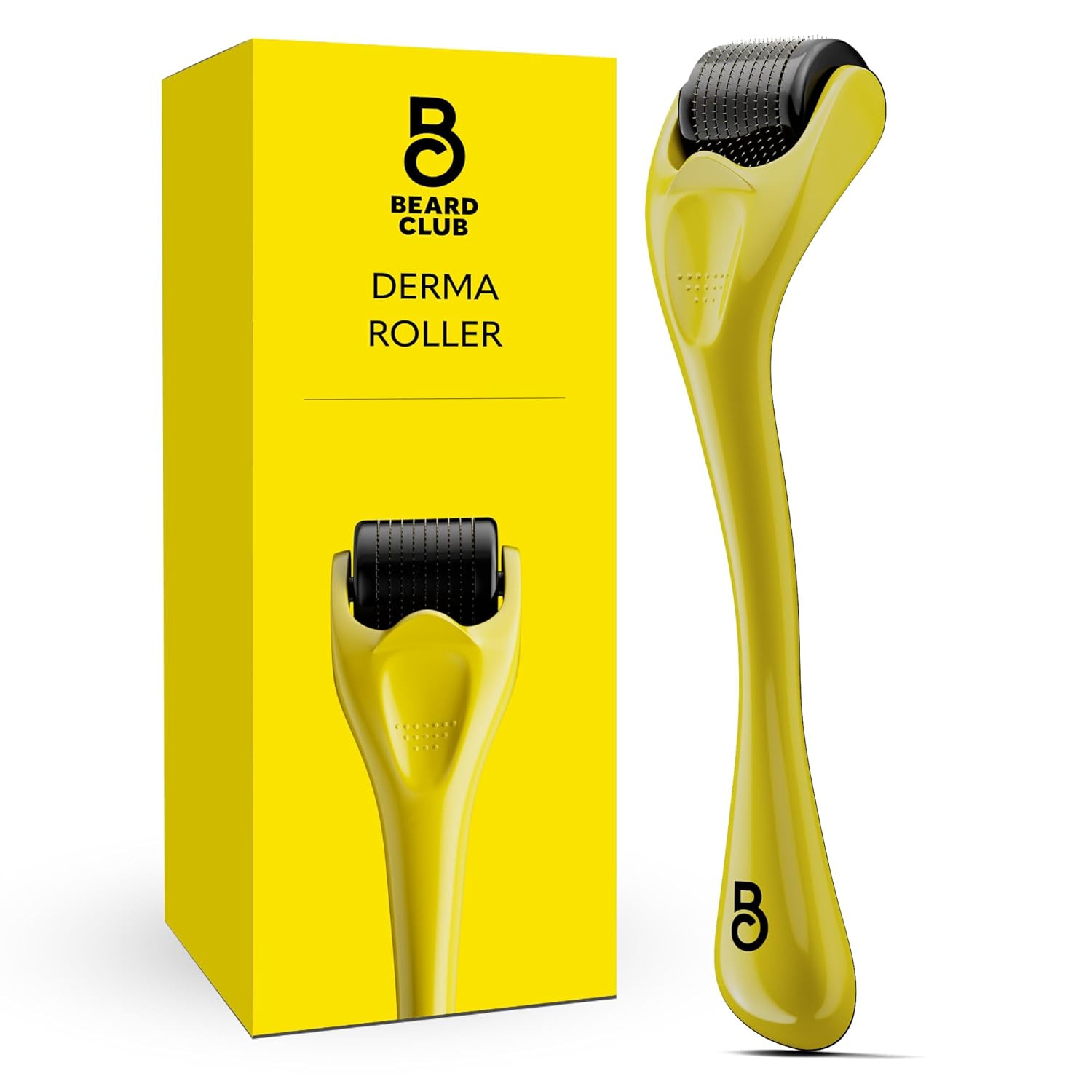 Derma Roller for Beard, Face & Scalp 540 Titanium Microneedles 0.25mm