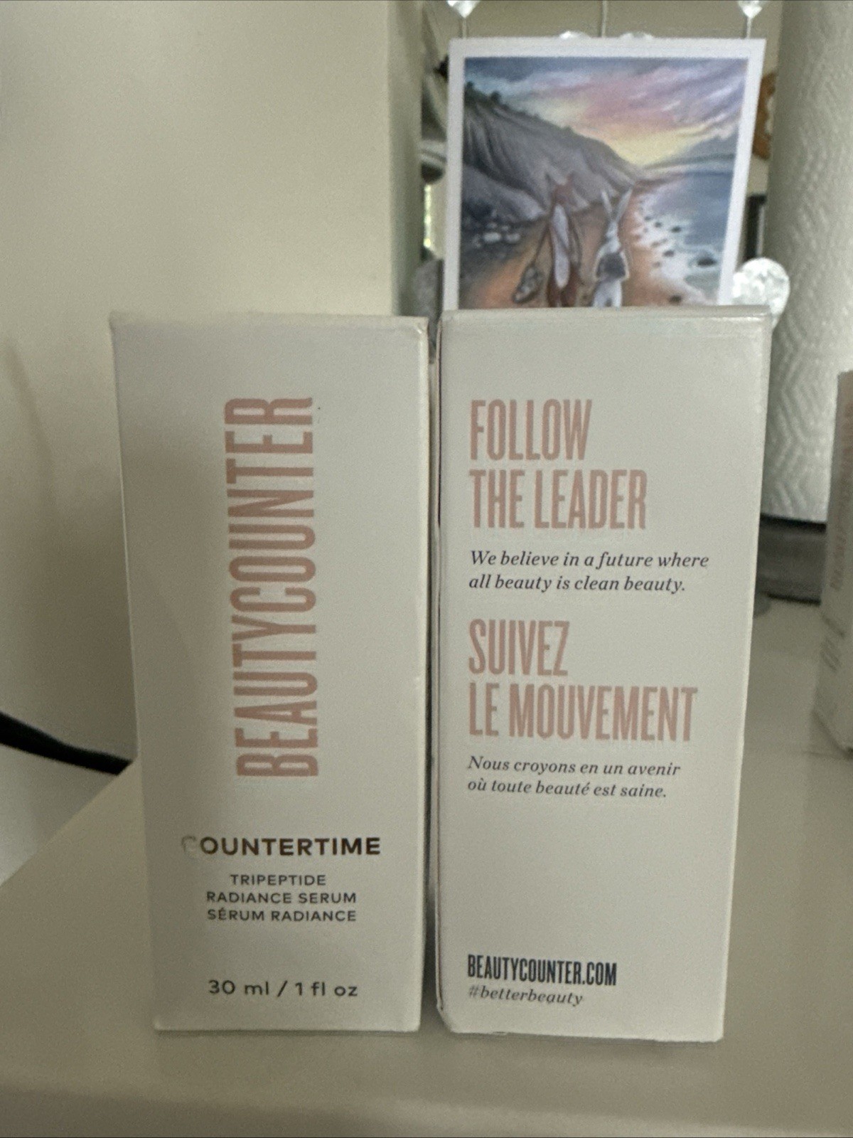 Glow up! Beautycounter Countertime Tripeptide Radiance Serum 30ml 1oz New in Box
