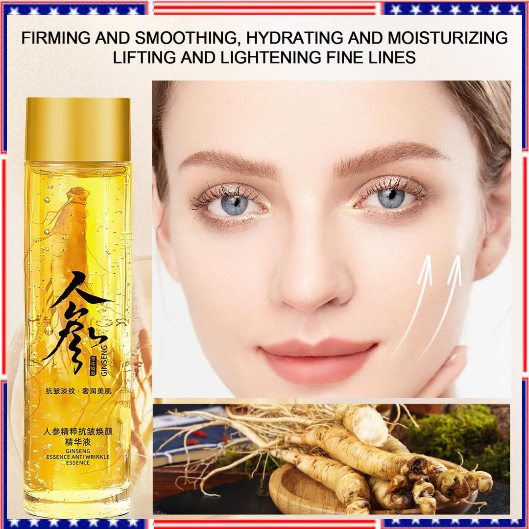 Ginseng anti Wrinkle Serum, Ginseng Polypeptide Anti-Ageing Essence, Ginseng Ext