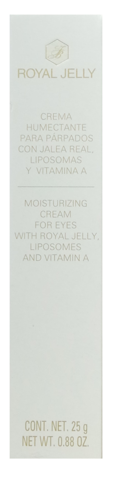 Royal Jelly Crema Humectante para Parpados con Jalea Real Cream for Eyes SRQ