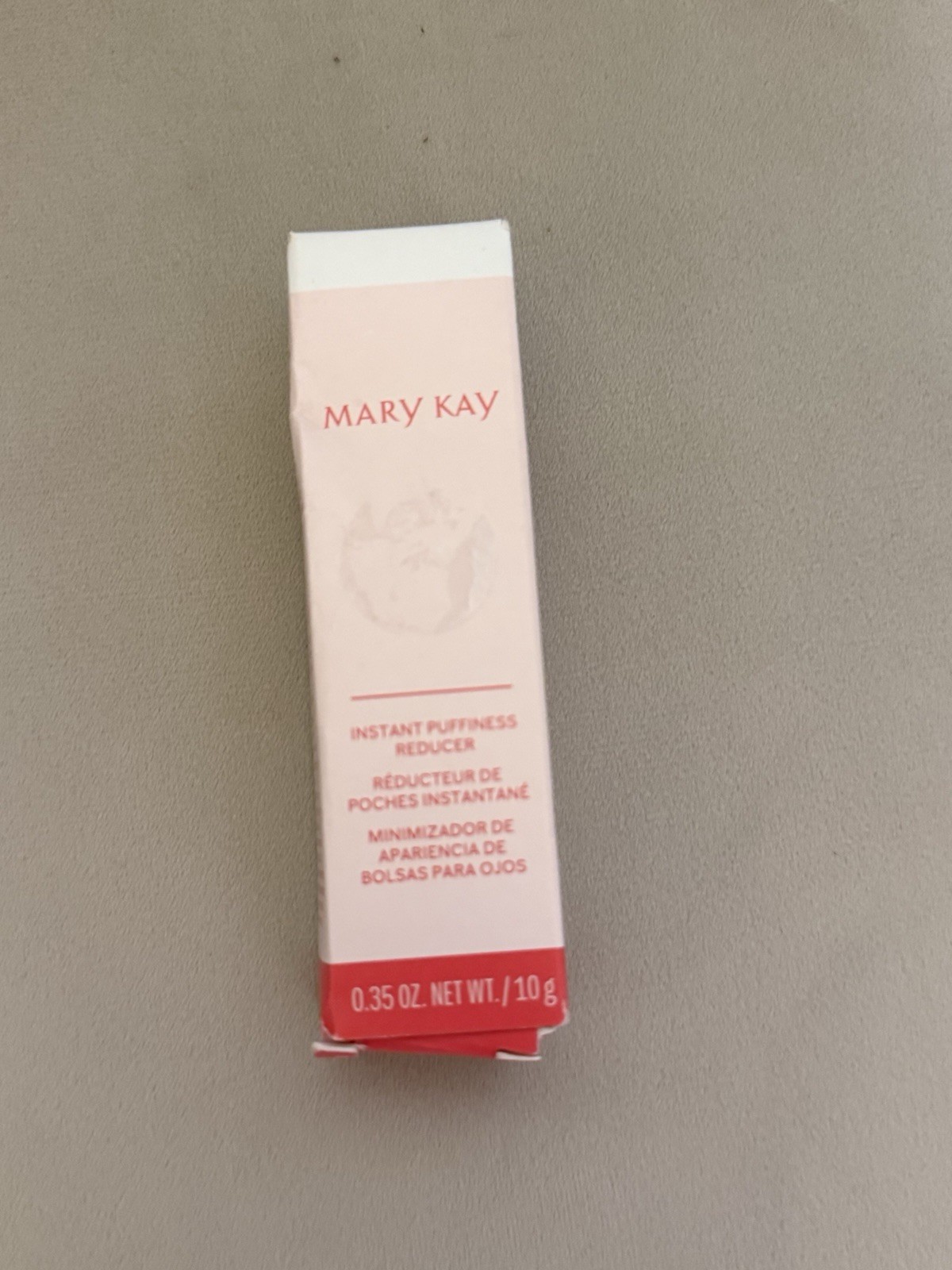 Mary Kay Instant Puffiness Reducer 0.35 oz 10g New In Box May Be Expired