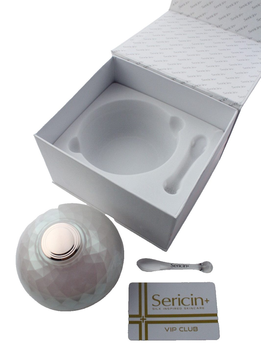 NEW – SERICIN + Plus COLLAGEN FACE & NECK Cream SILK INSPIRED SKINCARE – 4.06 oz