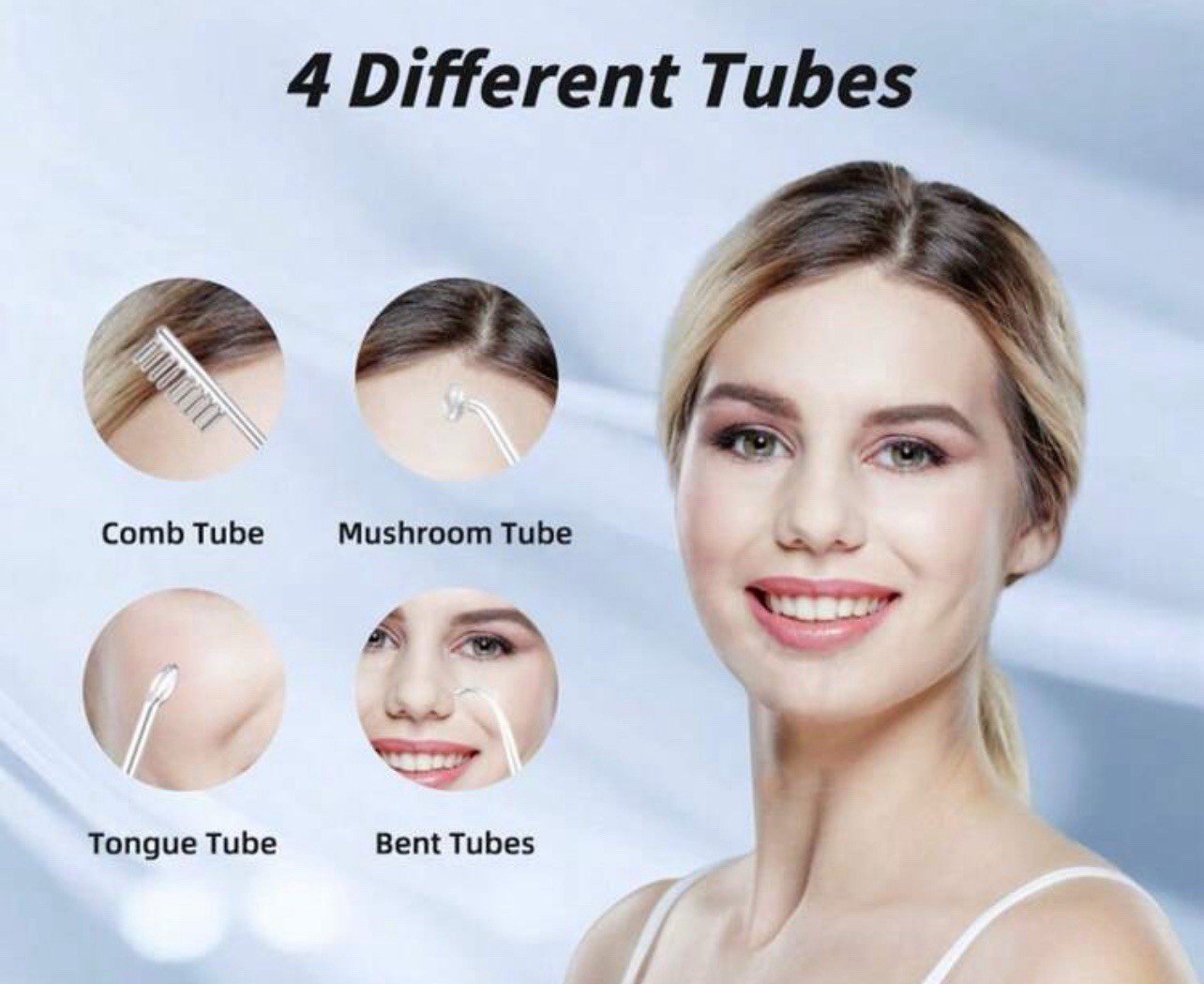 High Frequency Machine Portable Handheld Facial Wand Skin Tightening Wrinkles