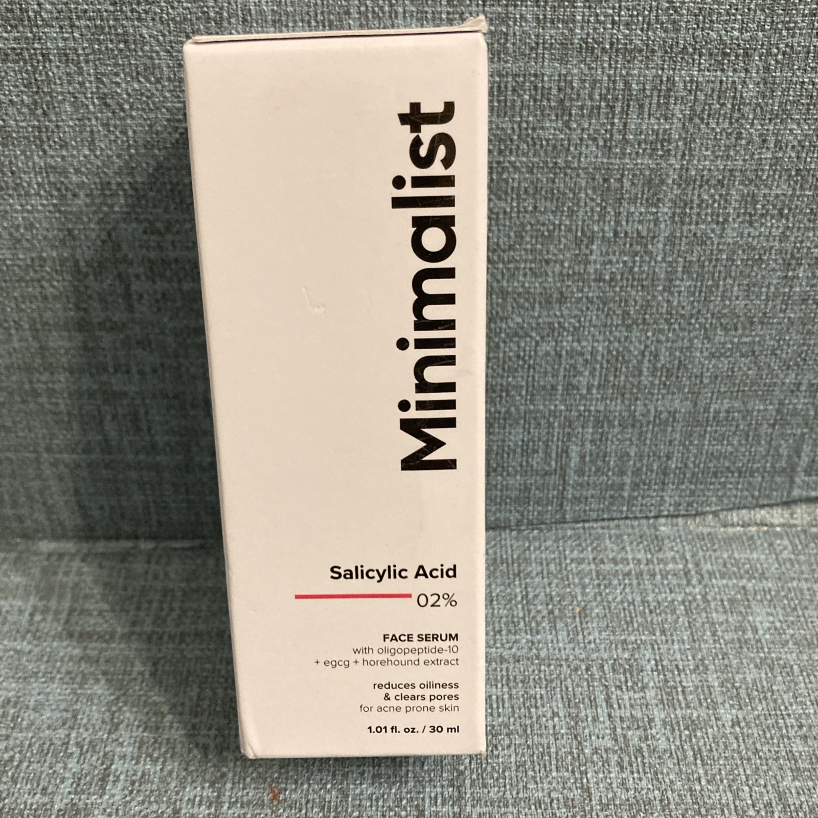 Minimalist 2% Salicylic Acid Serum For Acne, Blackhead & Open Pores Exp 11/26