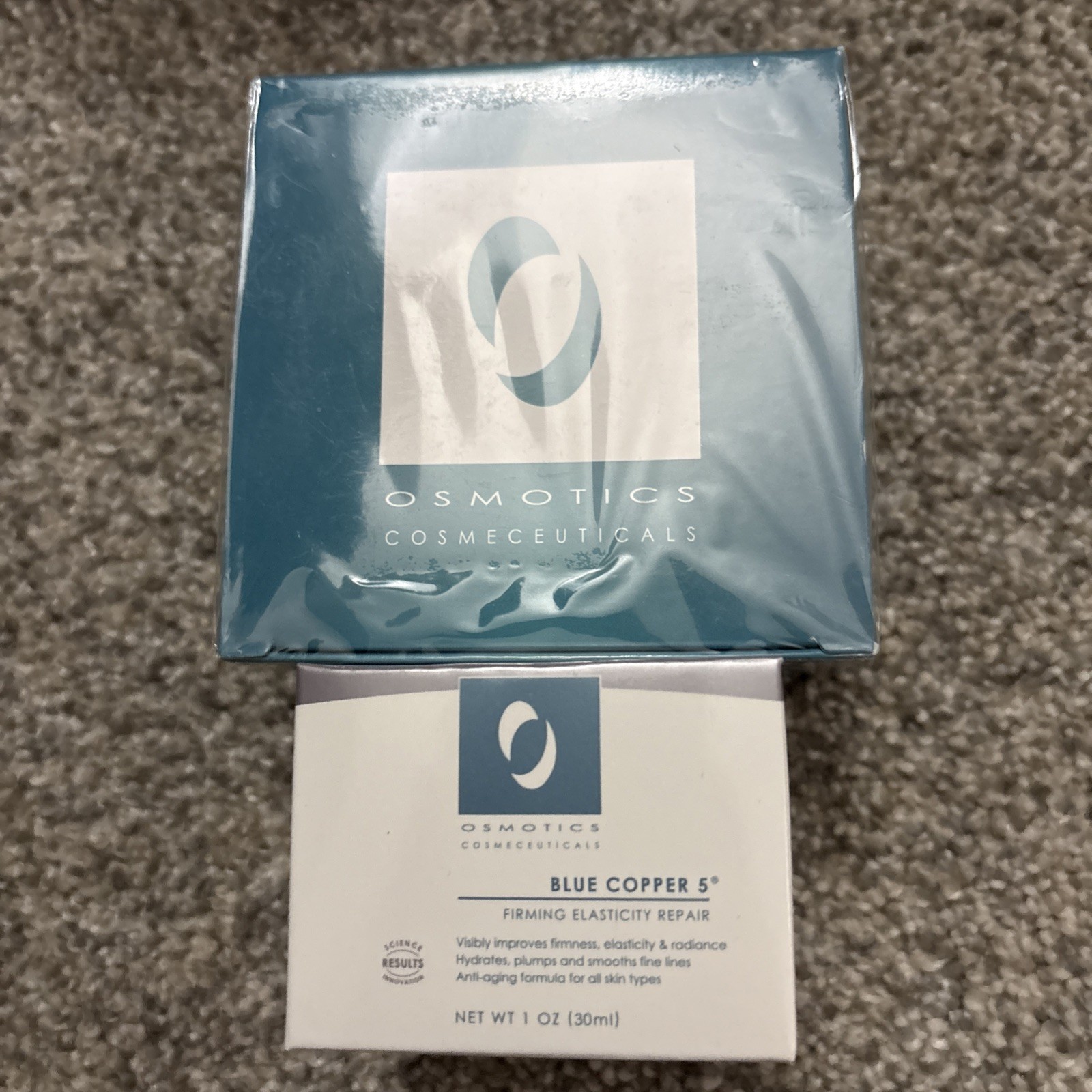 Osmotics Blue Copper 5 Firming Elasticity Repair 1 Oz And Rejuvenating Eye Gels