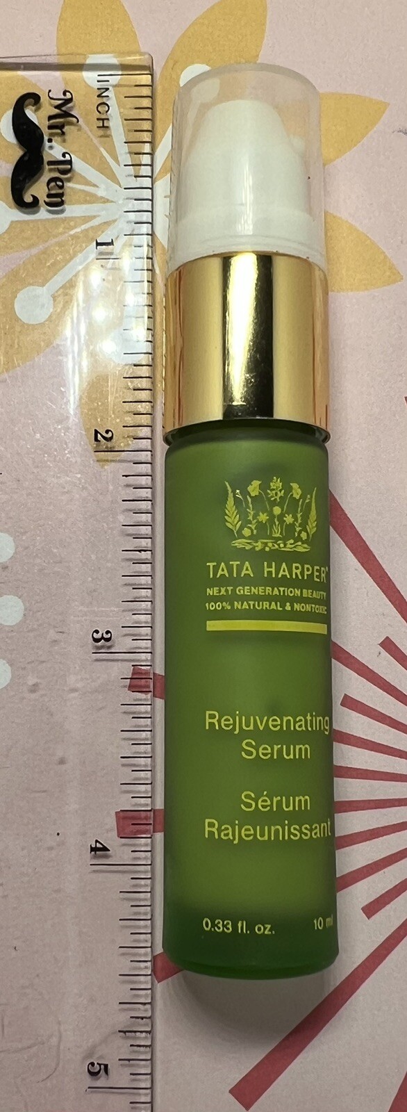 TATA HARPER REJUVINATING FACE SERUM DELUXE TRAVEL SIZE /Mini .33 OZ/10ML NWOB