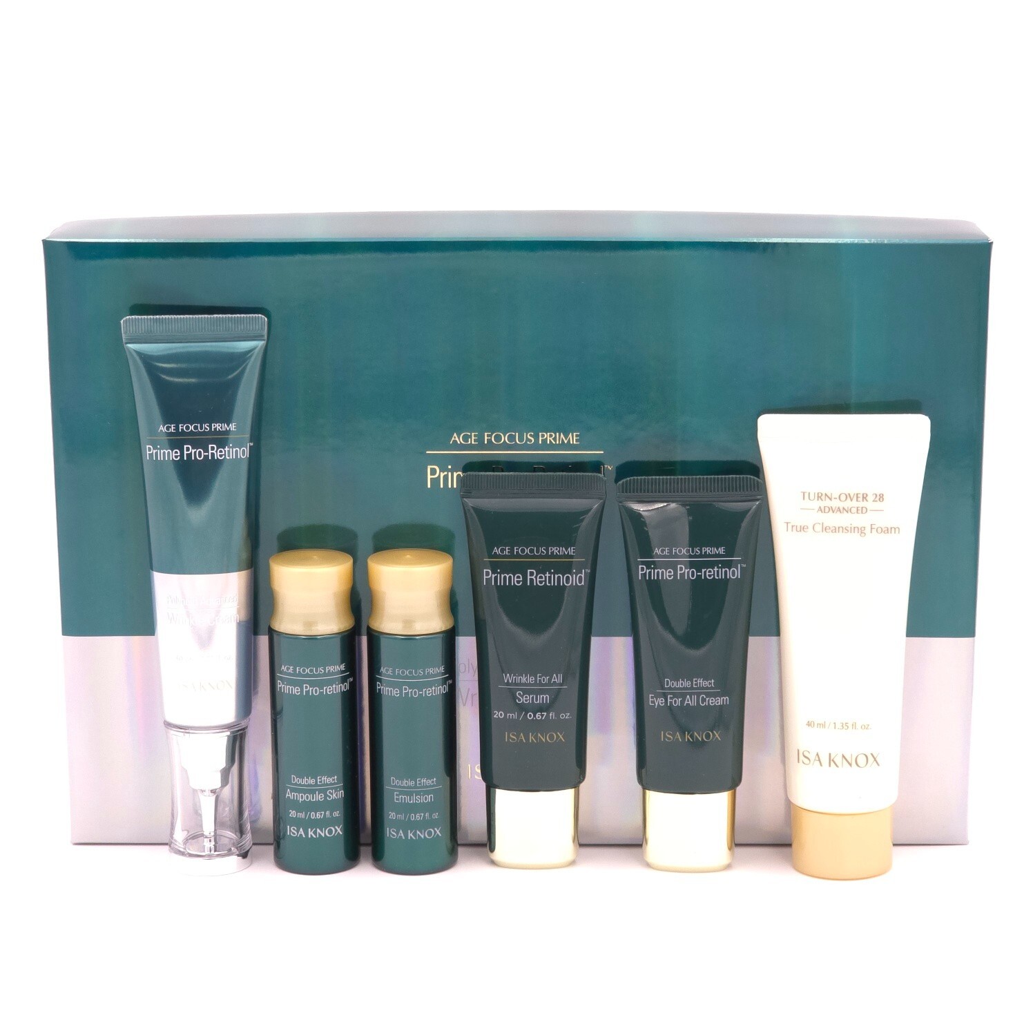 ISA KNOX Age Focus Prime Polynoid Advanced Wrinkle Cream Special Set K-Beauty