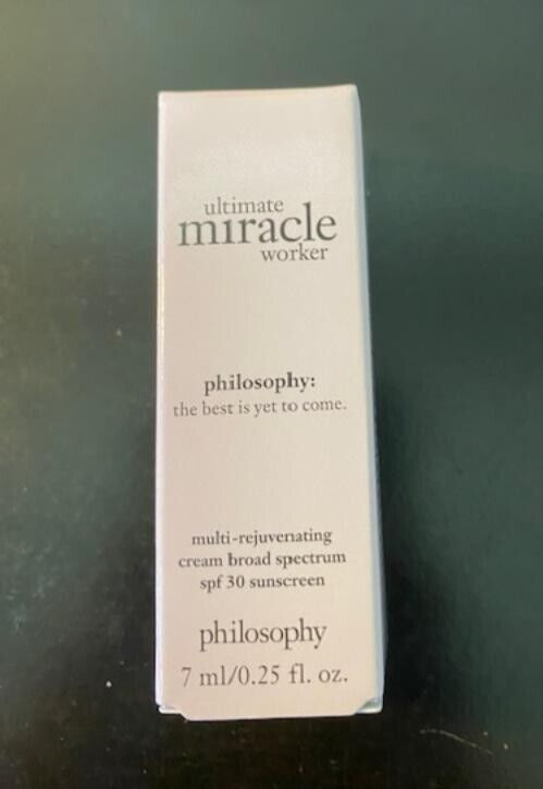 Philosophy Ultimate Miracle Worker Multi-Rejuvenating Cream ~ 0.25 Fl Oz
