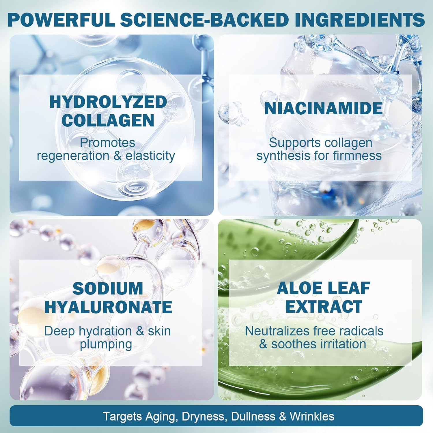 Stem Cell Serum Anti-Aging Ampoule for Microneedling & Facial Hydration