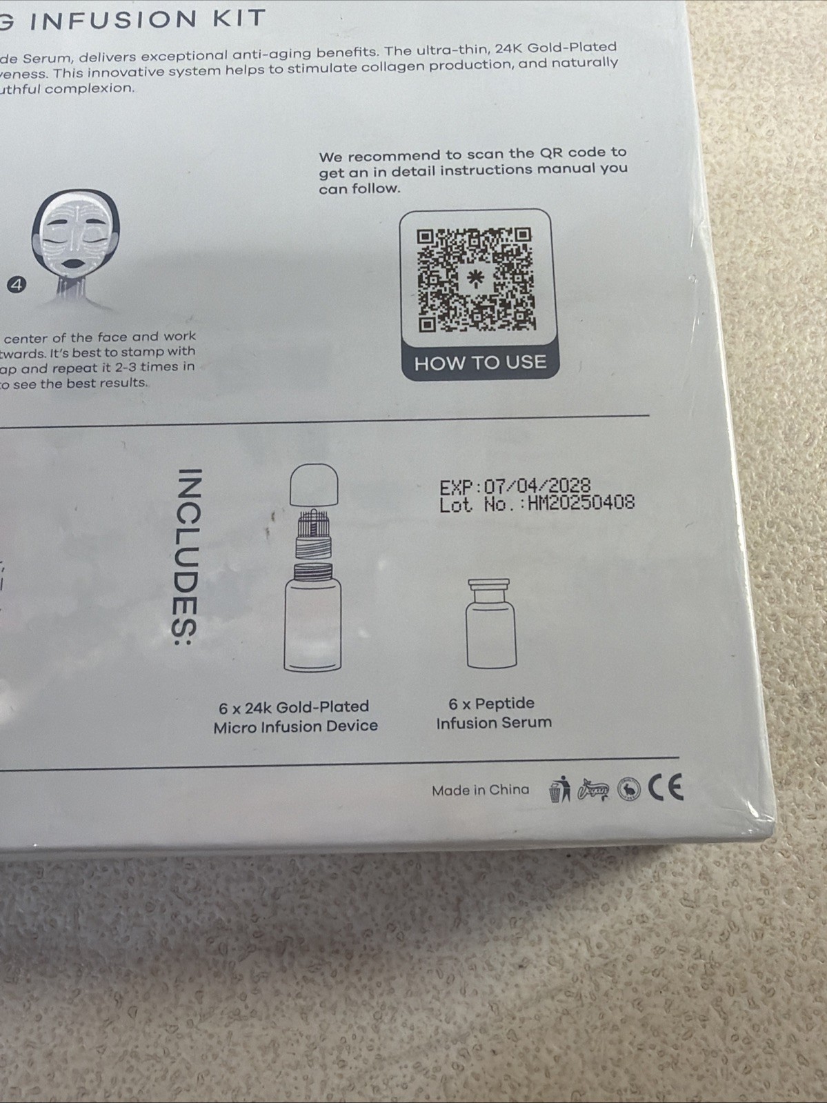 SEALED Seranova Microneedling Infusion Kit Anti-Aging Solution, 3 Month Supply