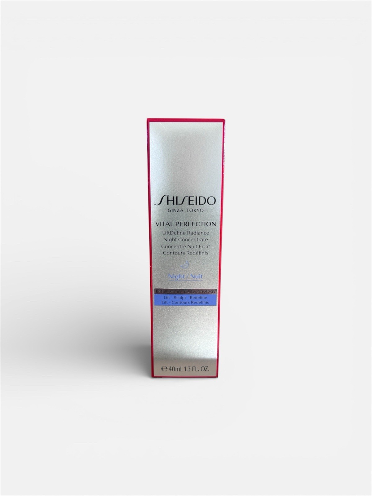New Shiseido Vital Perfection LiftDefine Radiance Night Concentrate 40ml / 1.3oz