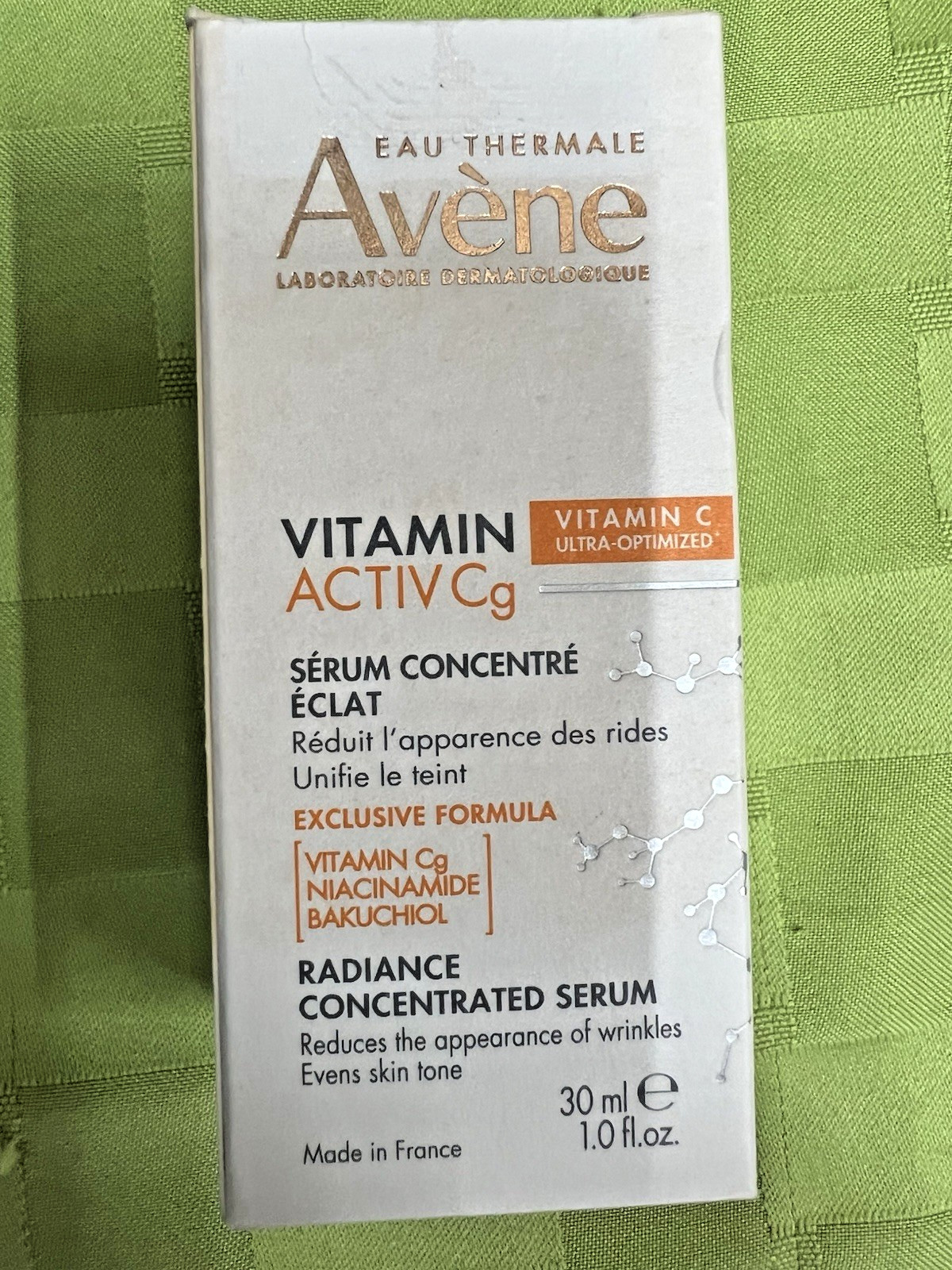 Avene Vitamin Activ Cg – Radiance Concentrated Serum 1 fl oz; 06/2027+ NIB $48
