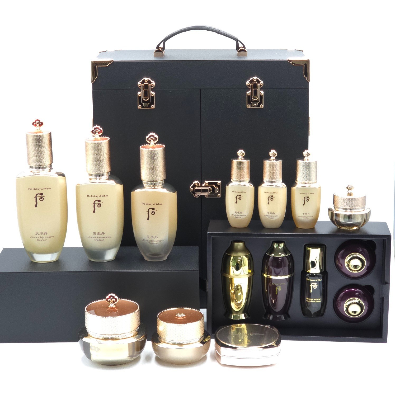 The history of Whoo Cheonyuldan 6pcs Special Set 17 Items Luxury Beauty K-Beauty