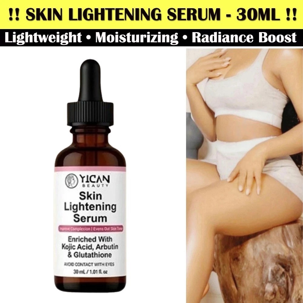 Kojic Skin Lightening Serum Face Body Anti-Dark Spots Essence, 30ml