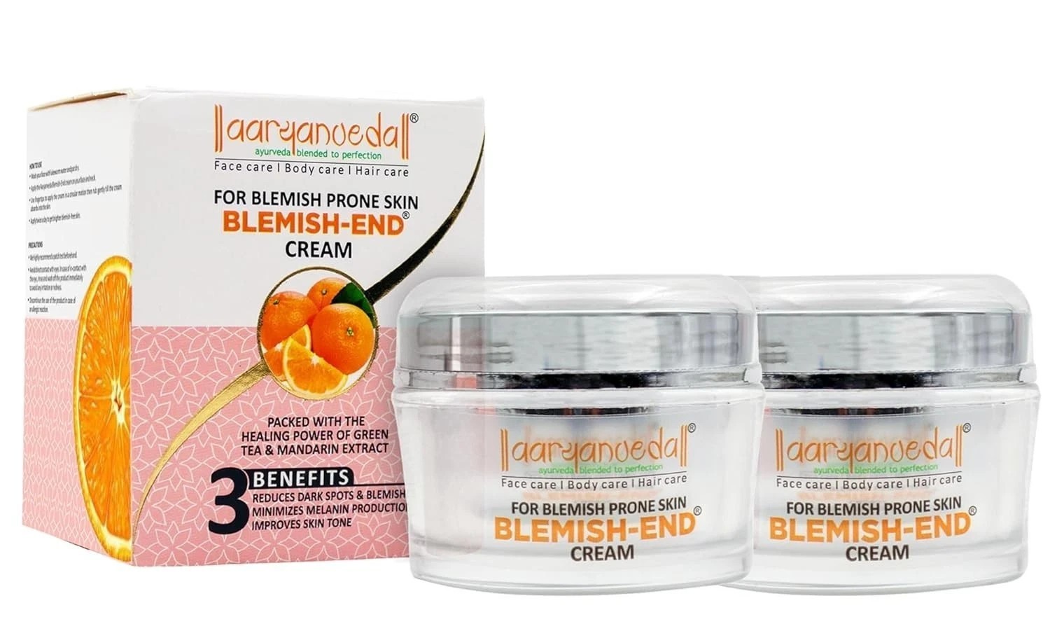 Aryanveda Anti Blemish Face Cream 50g Pack of 2 – Anti-Ageing & Pigmentation