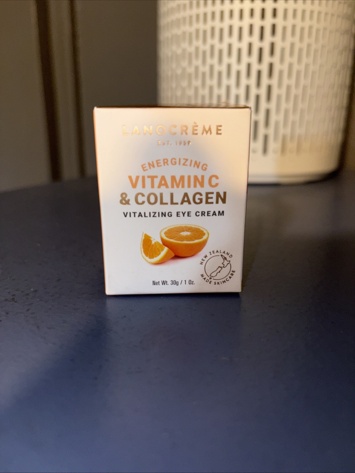 New Lanocreme Vitamin C Collagen Vitalizing Eye Cream Wrinkles-1oz-Exp 09/2028