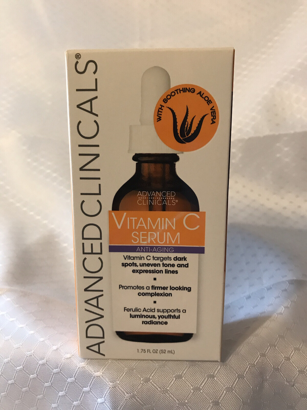 NEW Advanced Clinicals Vitamin C Anti Aging Serum 1.75 Fl Oz (52 mL)