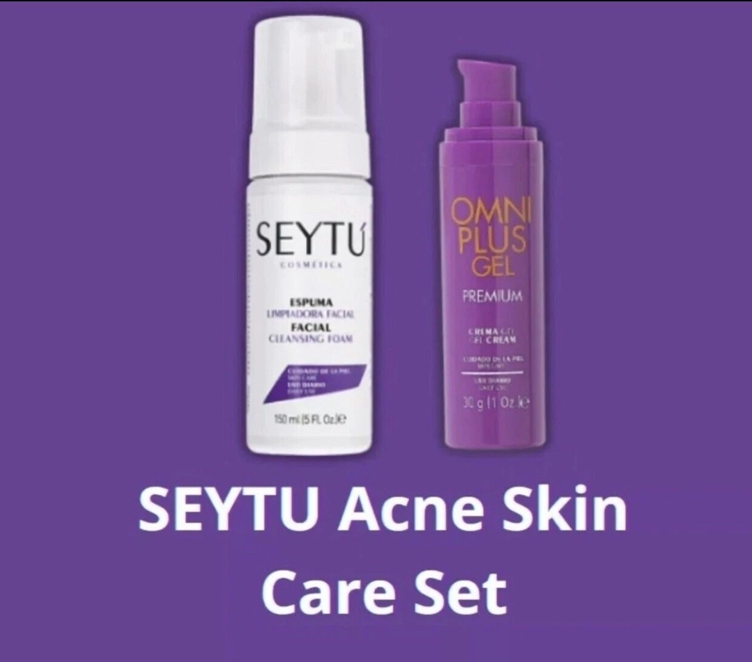 SEYTU Acné Set OML PLUS Premium Gel And Facial Cleansing Foam