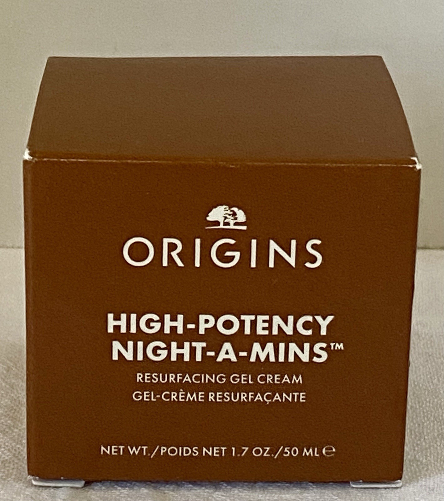Origins High-Potency Night-A-Mins Resurfacing Cream Gel 1.7oz NEW