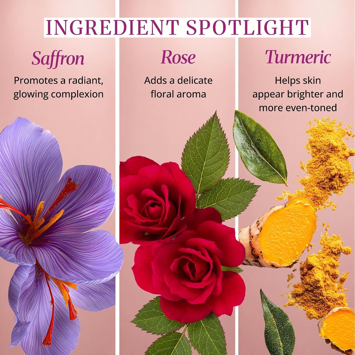 Ayurvedic Face Oil with Saffron & Rose – 1.69 fl oz