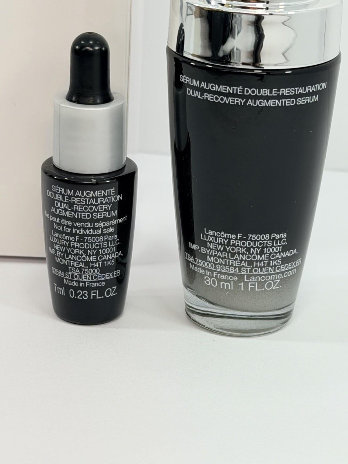 Lancôme Génifique Ultimate Dual-Recovery Serum 1oz Anti-Aging New + travel size