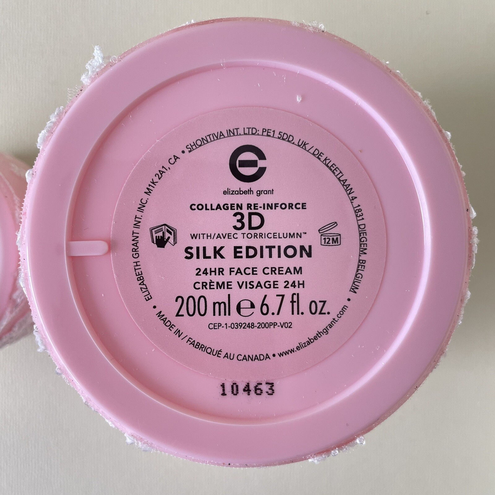 Elizabeth Grant Collagen Re-Inforce 3D Silk Duo Face and Eye Cream Full Size Set