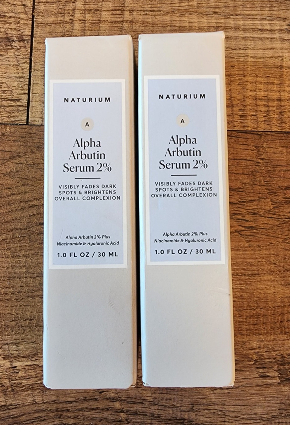 2 PACK! Naturium Alpha Arbutin Serum 2% with Alpha Arbutin, Niacinamide & Lemon