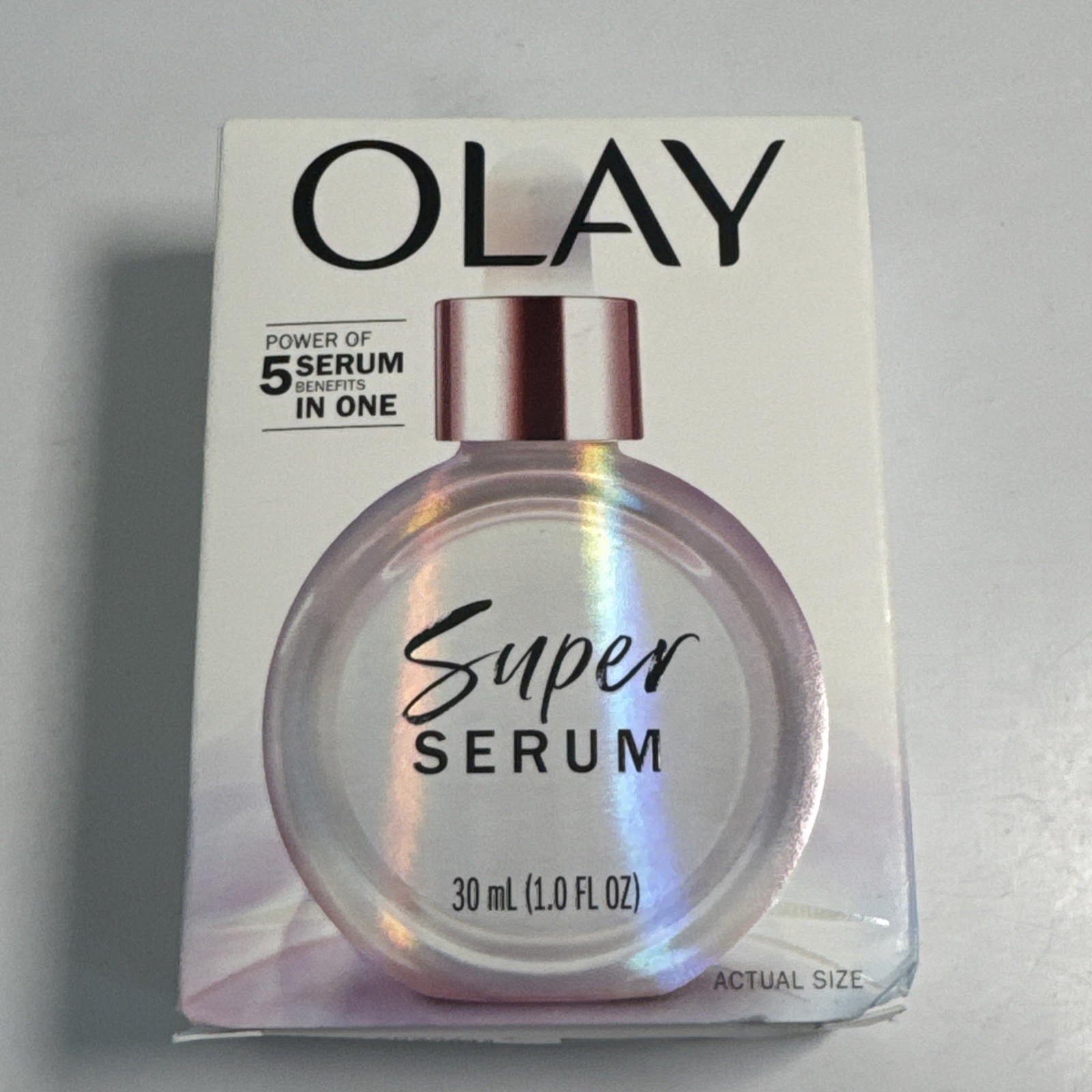 OLAY Super Serum Power Of 5 Benefits In One 1.0 FL OZ / 30 ML NEW In Box