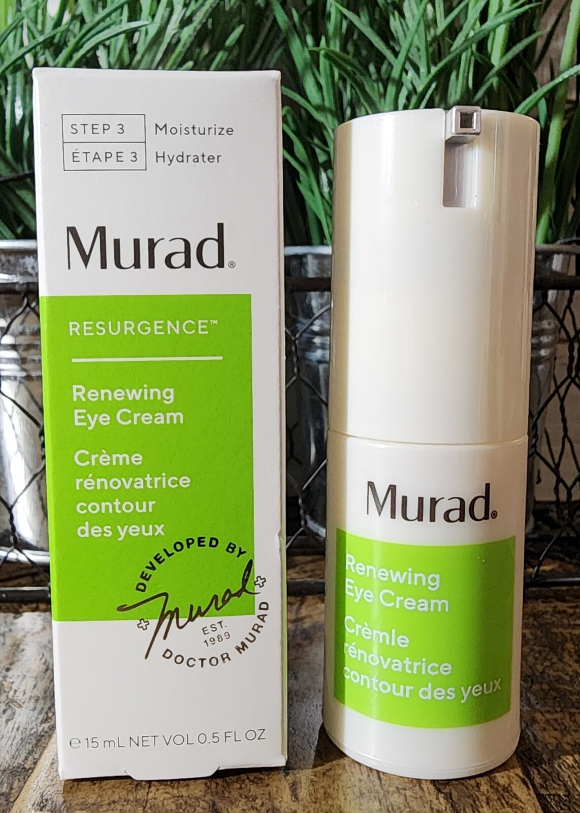 Murad Resurgence Renewing Eye Cream 0.5 oz NIB
