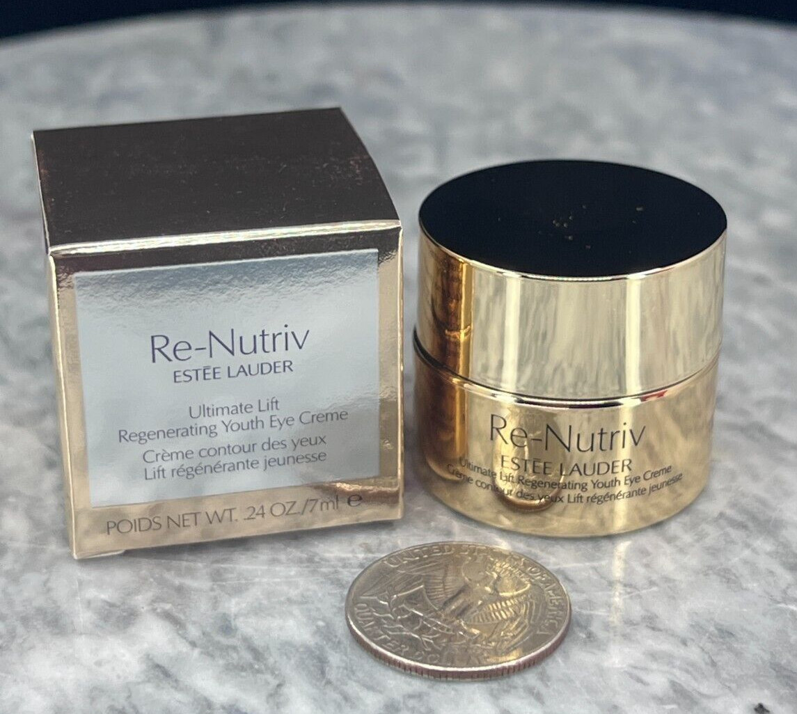 Estee Lauder Re Nutriv Ultimate Lift Regenerating Youth EYE CREME 0.24 oz NIB