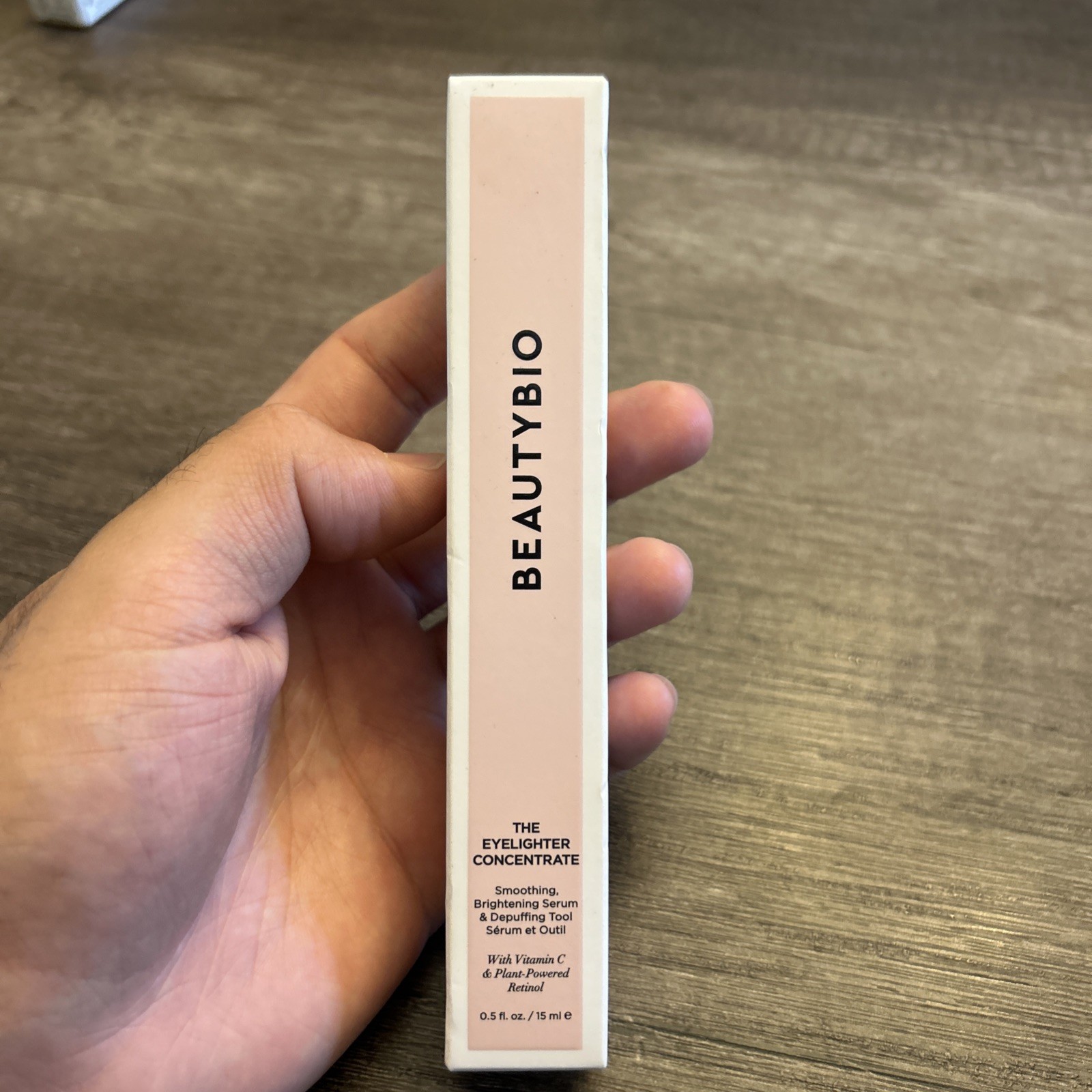 Beauty Bio The Eyelighter Concentrate Brightening Serum 0.5 Oz NEW SEALED
