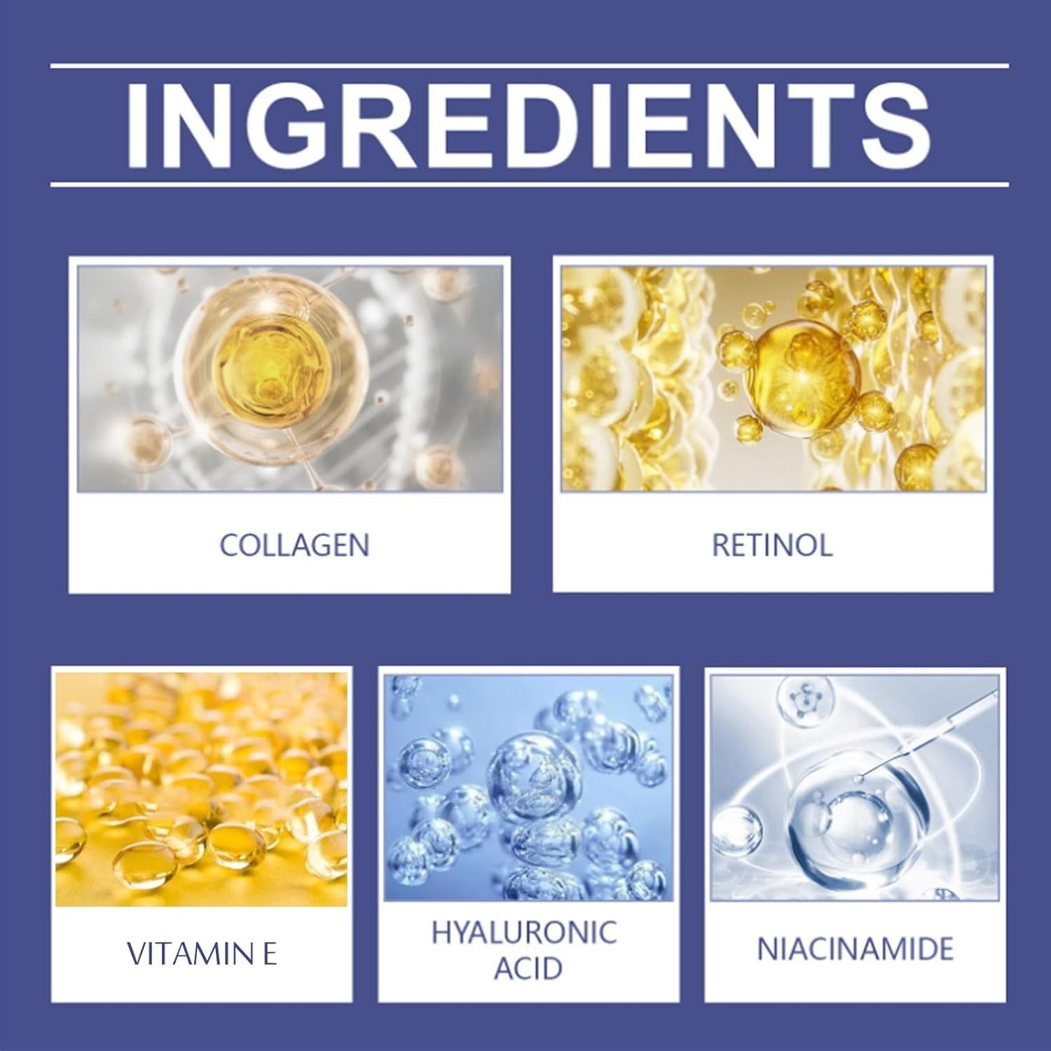 Collagen Face Cream with Airless Pump Anti-Aging Botanical Stem Cells 1.7oz