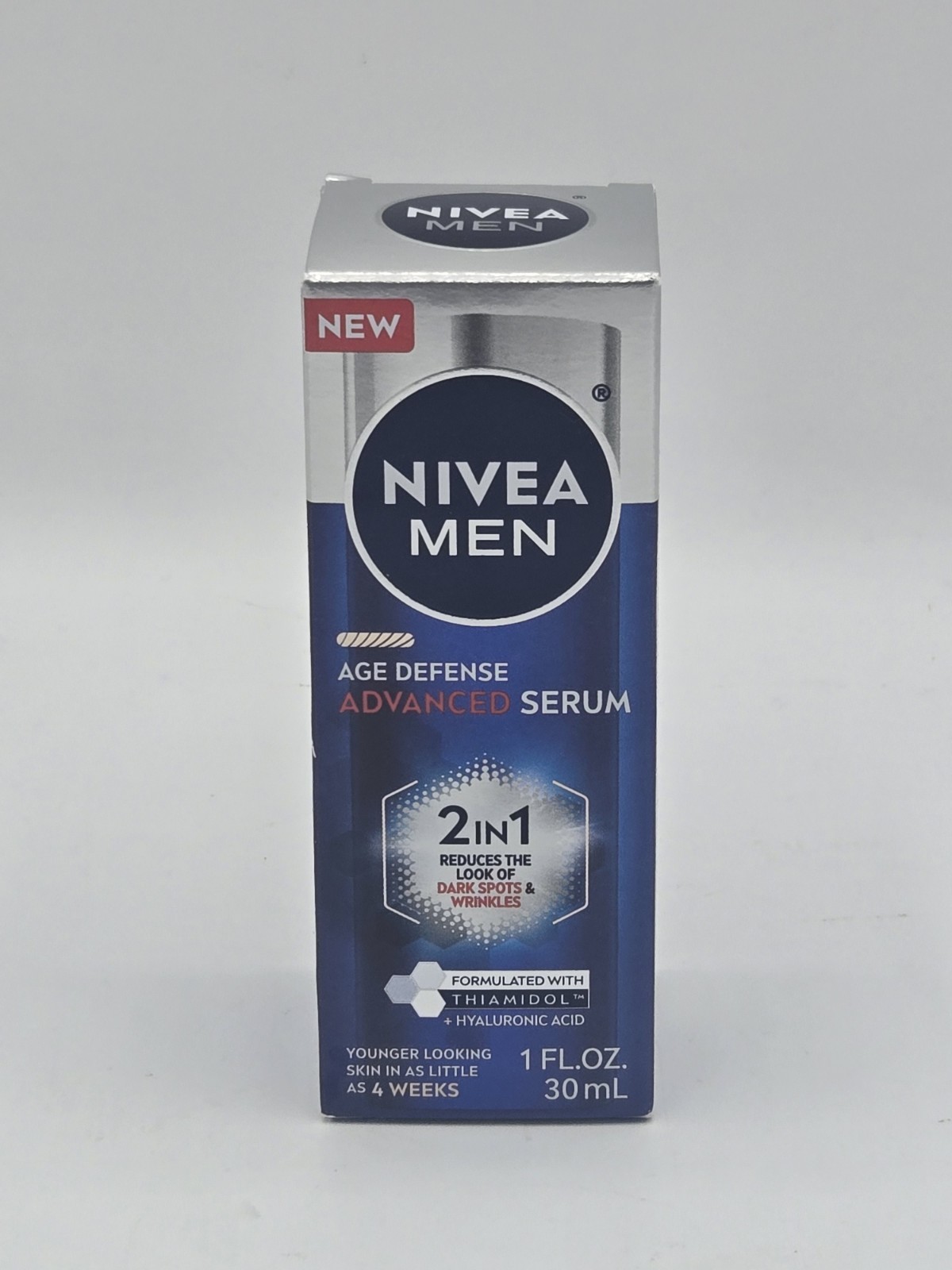 Nivea Men Age Defense Advanced Serum For Wrinkles & Dark Spots | 1 FL Oz 30mL