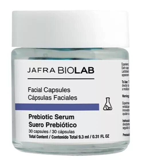 Jafra Bio Lab Facial Capsules Prebiotic Serum item 9.3 ml/0.31 oz 30 ct.