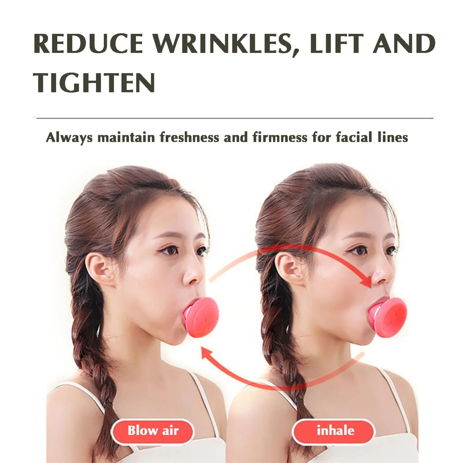 Face Exerciser Facial Yoga For Skin Tighten Firm Face Trainer V Face Shaping