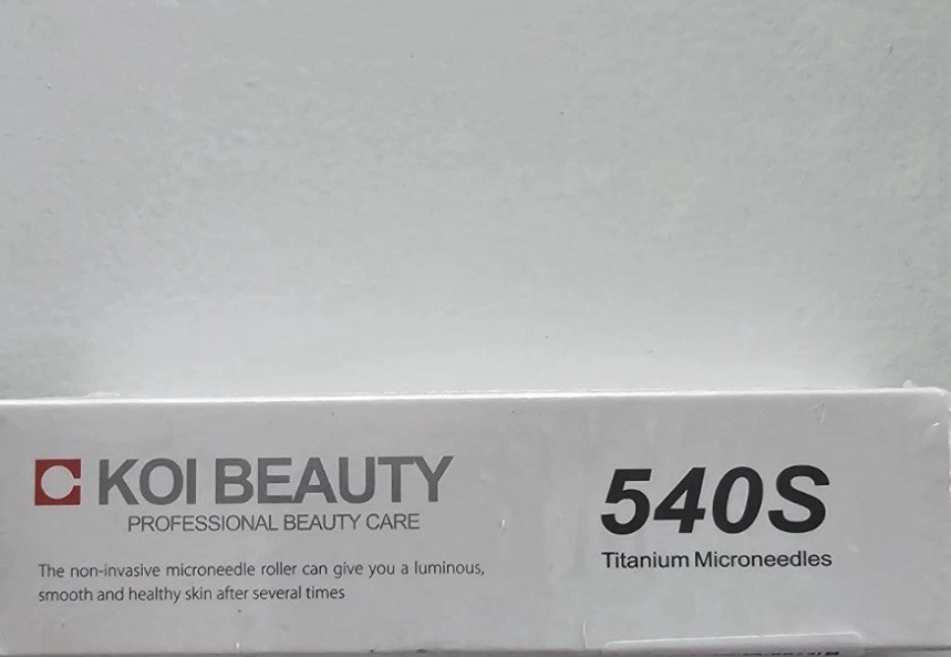Koi Beauty Derma Roller Titanium Microneedles – 540s/1.50 ~ sealed ~