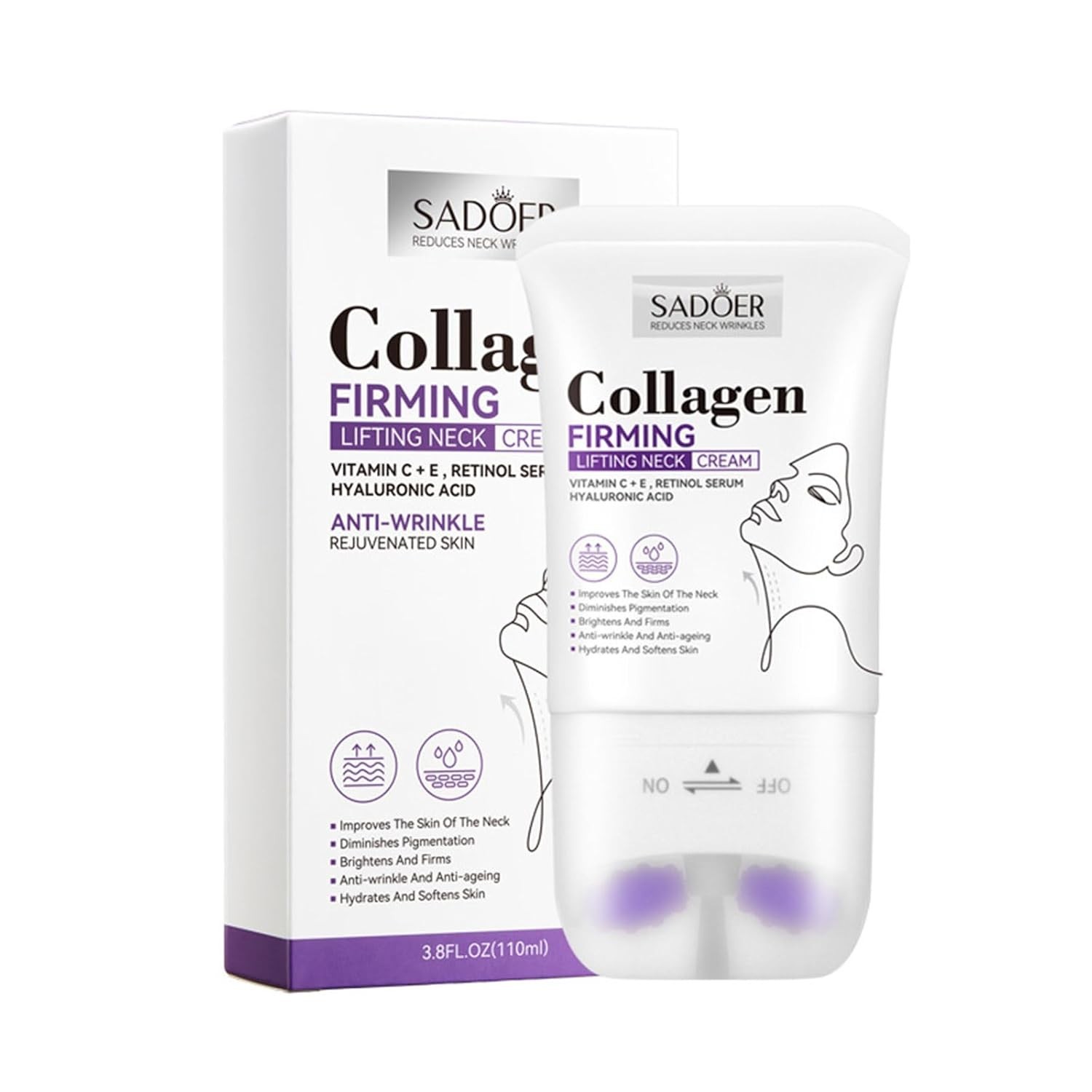 Neck Cream,Neck Creams for Firming Roller,Neck Creams for Tightening Best for Ol