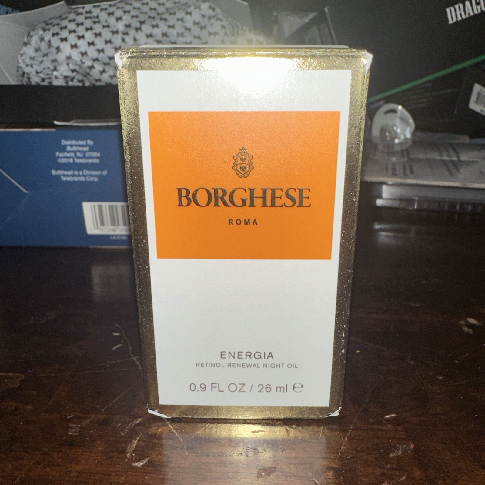 Borghese Roma ENERGIA Retinol Renewal Night Oil – Retinol For Face – 0.9 FL Oz