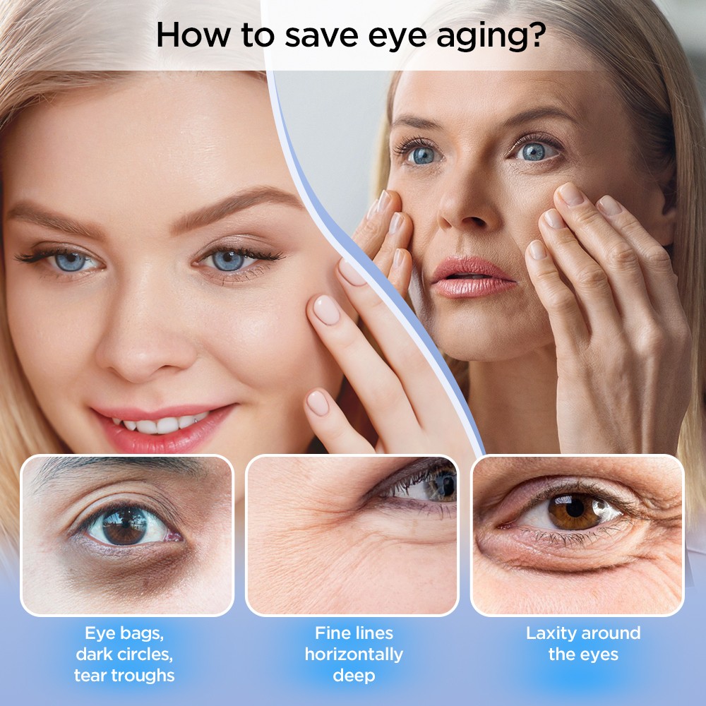 Hyaluronic Acid Micro-needle Eye Patch Anti-aging Wrinkle Fine Line Removal Mask