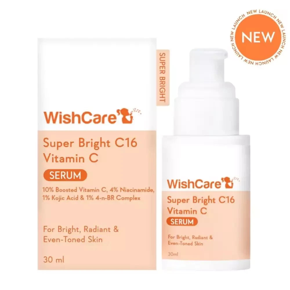 Wishcare Super Bright C16 Vitamin C Face Serum – free shipping