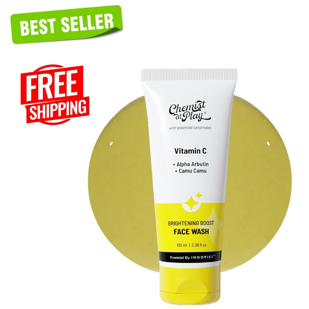 Brightening Face Wash 100ml & 10% Vitamin C Serum 10ml Skin Care Set